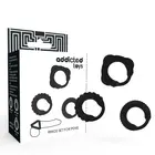 ADDICTED TOYS - C-RING комплект черен