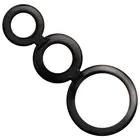 ADDICTED TOYS - RINGS комплект за PENIS - SMOKEDснимка 2