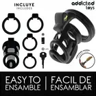 ADDICTED TOYS LOCKED - GILDEN CAGE силиконов клетка за пенис 8.5 смснимка 2