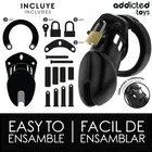 ADDICTED TOYS LOCKED - OBSIDIAN HOLD клетка за пенис SIZE Mснимка 3