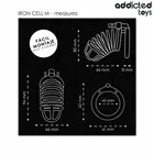 ADDICTED TOYS LOCKED - IRON CELL метален клетка за пенис SIZE Mснимка 3