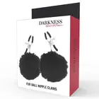DARKNESS - Клампи за зърна с POM POMS 1снимка 4