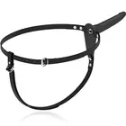 FETISH SUBMISSIVE HARNESS - Черен силиконов вибратор 15 смснимка 4