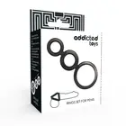 ADDICTED TOYS - RINGS комплект за PENIS - SMOKEDснимка 4