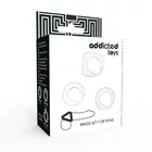 ADDICTED TOYS - C-RING комплект прозраченснимка 4