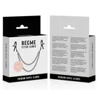 BEGME - Червен EDITION NIPPLE CLIPS с CHAINснимка 4