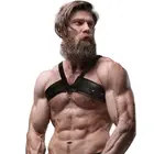FETISH SUBMISSIVE ATTITUDE - MENS BRIGADE ECO-LEATHER CHEST харнесснимка 4