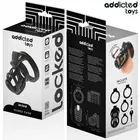 ADDICTED TOYS LOCKED - GILDEN CAGE силиконов клетка за пенис 8.5 смснимка 4