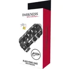 DARKNESS - LEATHER CHASTITY CAGE с LOCKснимка 5