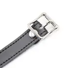 OHMAMA FETISH - Силиконов BALL гег с LEATHER BELT (PADLOCK включен)снимка 5