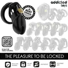 ADDICTED TOYS LOCKED - OBSIDIAN HOLD клетка за пенис SIZE Mснимка 5