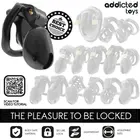 ADDICTED TOYS LOCKED - MINDNIGHT CELL клетка за пенис SIZE Sснимка 5