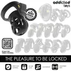 ADDICTED TOYS LOCKED - SILENT KEEP клетка за пенис 7.5 смснимка 5