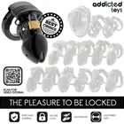 ADDICTED TOYS LOCKED - CHASTITY DEPTHS клетка за пенис 7.5 смснимка 5