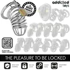 ADDICTED TOYS LOCKED - IRON CELL метален клетка за пенис 4 см SIZE Sснимка 5