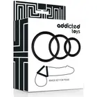 ADDICTED TOYS - RINGS комплект за PENIS черенснимка 3