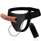 HARNESS ATTRACTION - RNES HOLLOW FRAMES с вибратор 15 см -O- 5 смснимка 3