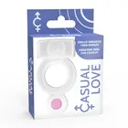 CASUAL LOVE - RING VIBRATING двоен PLEASURE прозраченснимка 4