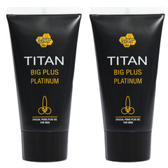2 x Titan gel - Титан гел платинум за уголемяване на пенисаснимка 2