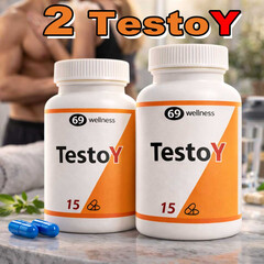 2 x TestoY за Силна Ерекция 2x15 капсули
