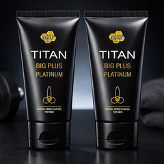 2 x Titan gel - Титан гел платинум за уголемяване на пениса