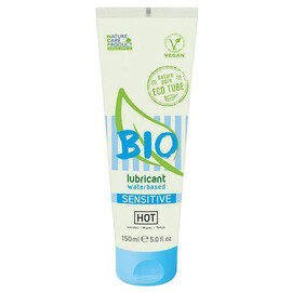 Лубрикант HOT BIO waterbased Sensitiv 150мл мнения и цена с намаление от sex shop