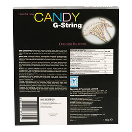 Ядливи прашки Candy G-string  Подарък за Жена