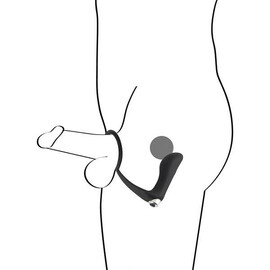 Простатен масажор с ринг Vibrating Ring&Plugснимка 6