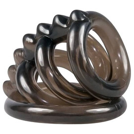 Пенис накрайник с 4 ринга  Пенис Пристегачи