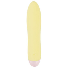 Мини вибратор Cuties Mini yellow  Вибро-стимулатори