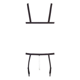 БДСМ сутиен и жартиерен колан Bad Kitty  БДСМ Бельо