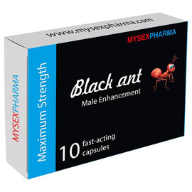 Черна Мравка BLACK ANT 10бр. капсули за ерекция + VigRX 60 капсули за уголемяване на пениса и ерекция  Ерекция секс стимуланти