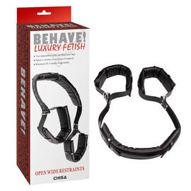 Kожени белезници Open Wide Restraints  Белезници