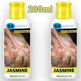 Еротично олио за масаж Jasmine 200мл мнения и цена с намаление от sex shop