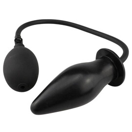 Надуваем анален раширител Elite Butt Plug Black  Анални разширители