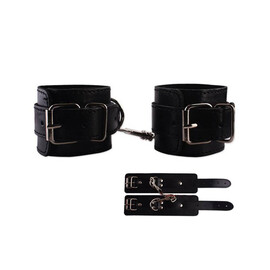 BDSM κомплект Bondage Kit in black 8 части  Секс Комплекти