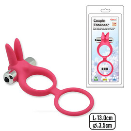 Вибриращ двоен пенис ринг Couple Enhancer  Пенис Пристегачи