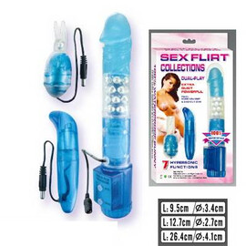 Вибратори Sex Flirt Collections + ПОДАРЪК анален лубрикант  Вибратори Комплекти