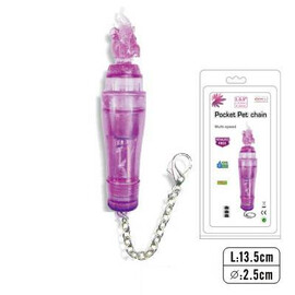 Мини вибратор Pocket Elephant Chain  Вибро-стимулатори