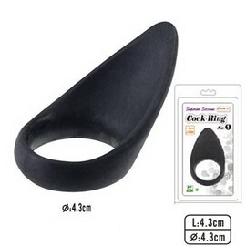 Пенис ринг Black Strong One Ring  Пенис Пристегачи