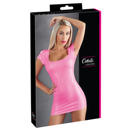 Dress hot pink XL  Парти и мини рокли
