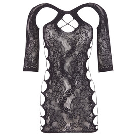 Dress with Sleeves S-L  Парти и мини рокли