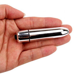 Мини булит Please Do Me Love Bullet Silver  За Жени