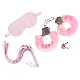 BDSM комплект Soft Bondage Kit in Pink  Подарък за Жена