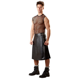 M. Imitation Leather Skirt XL  Панталони и поли