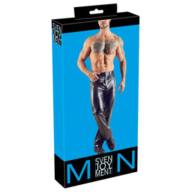 M. Imitat. Leather Trousers S  Панталони и поли