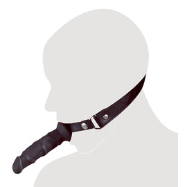 Маска с дилдо за уста Heavy Duty  Маски