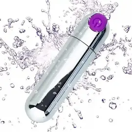 Love Bullet Silver презаредим масажор  Вибро-стимулатори