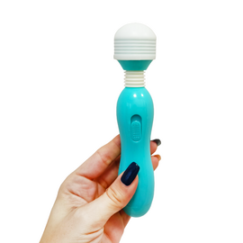 Мощен вибратор Magic Wand Jo Blue  Hi-Tech вибратори