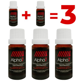 1+1=3 Alpha 7 Феромони без аромат 3 опаковки  Парфюми с феромони